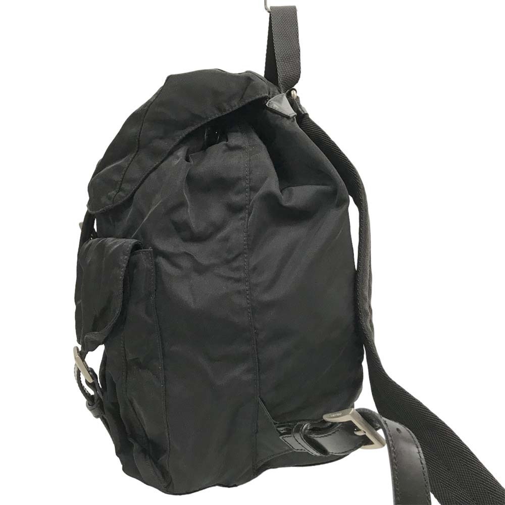 Prada Backpack Nylon Black Lightweight Durable Ru… - image 4